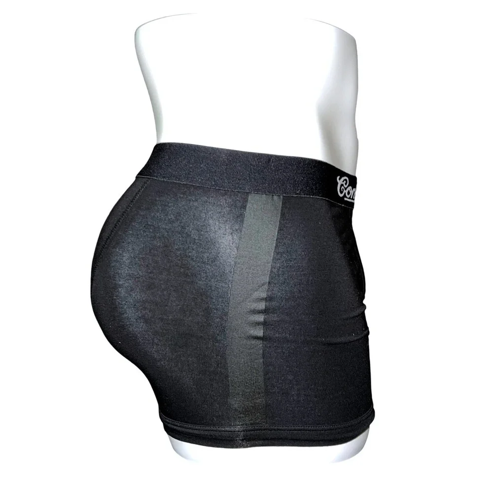 Contenders Clothing Mens Mike‎ Boxer Briefs Black Small Ride Control Technology